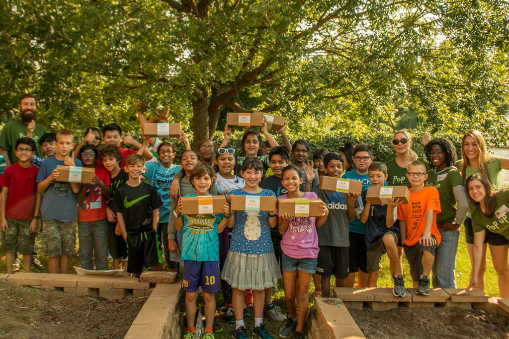 Emerging City Champion Amanda Zullo and her team share Starter Kits with kids in their community