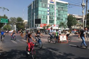 Students Biking