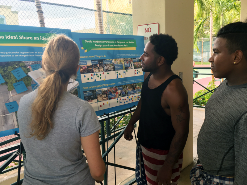 Civic Engagement Process at Henderson Park, Miami