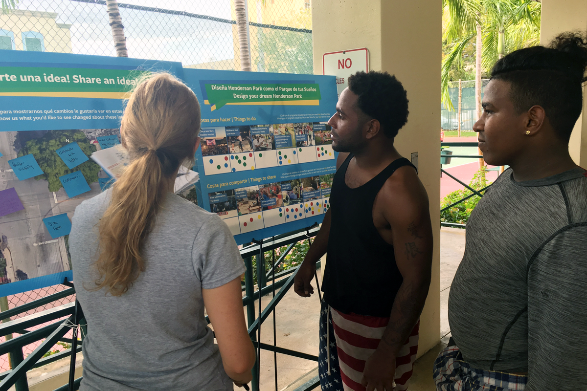 Civic Engagement Process at Henderson Park, Miami