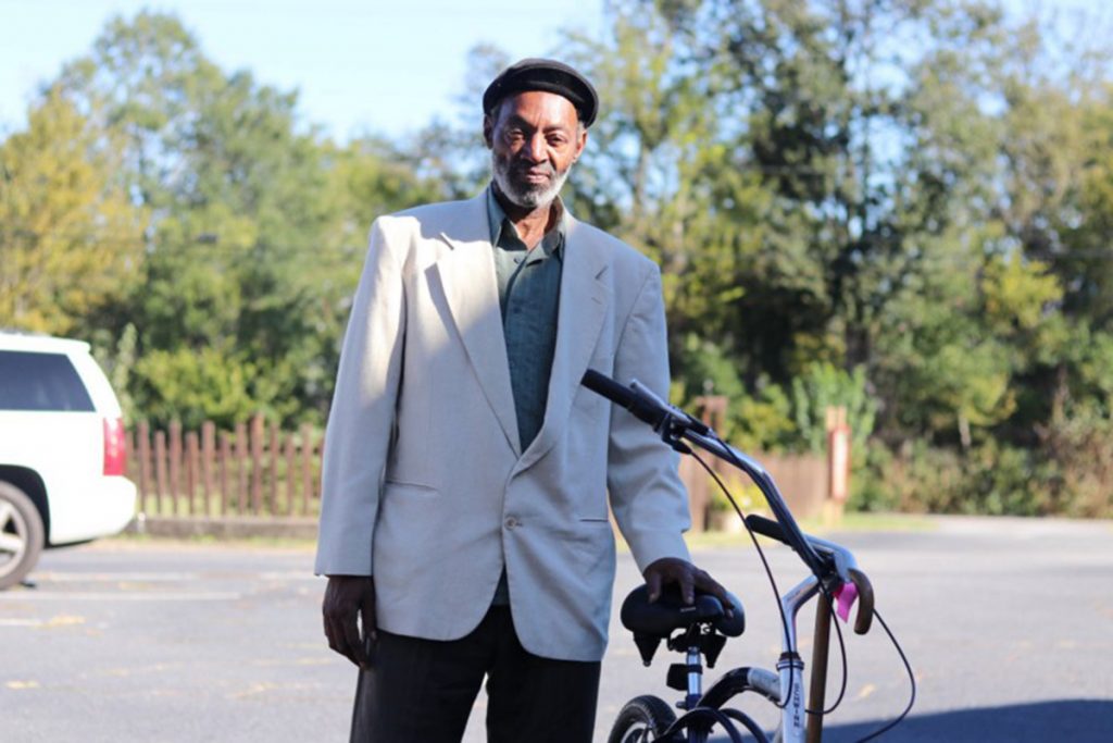 A Macon resident and his new bike