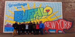 Wintermission team Buffalo and mural