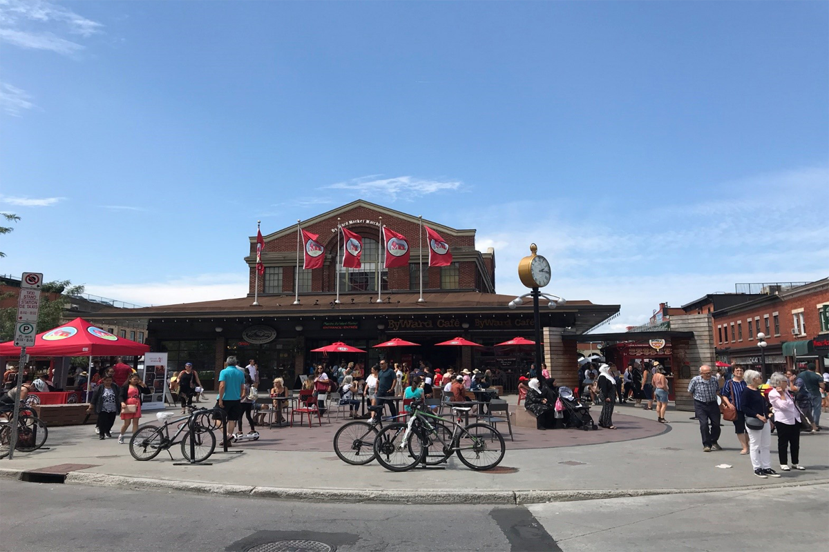 Byward Market in Ottawa